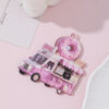 Wholesale 10pcs/pack Cute little car donut pendant, DIY phone chain, keychain
