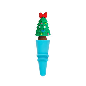 3d christmas tree wine stopper