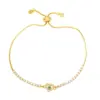Wholesale Fashion Copper Heart Shape Bracelet Zircon Copper Bracelets