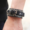Wholesale Punk bracelet belt rivet shape bracelet