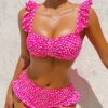 oly-8fe036d3b184220ee502860003784e33 Wholesale Swimsuit Split Ruled High Waist Sexy Swimsuit Bikini Floral Swimsuit
