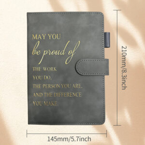 Gray single book with hemming buckle