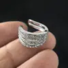 Wholesale 1 Piece Simple Style Solid Color Plating Inlay Copper Zircon Ear Cuffs