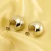 Wholesale 1 Pair Elegant Water Droplets Polishing Plating 304 Stainless Steel 18K Gold Plated Ear Studs