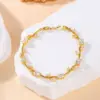 oly-9008f2176c6761d12b9d6c3bdf7c0f15 Wholesale Jewelry Retro Classic Style Leaf Copper Plating Bracelets