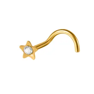 Gold / Rod Thickness * Rod Length 0.8x7mm