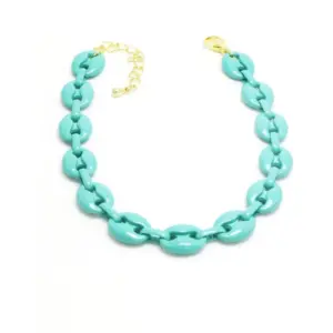 Wholesale Simple Style Solid Color Copper Patchwork Bracelets