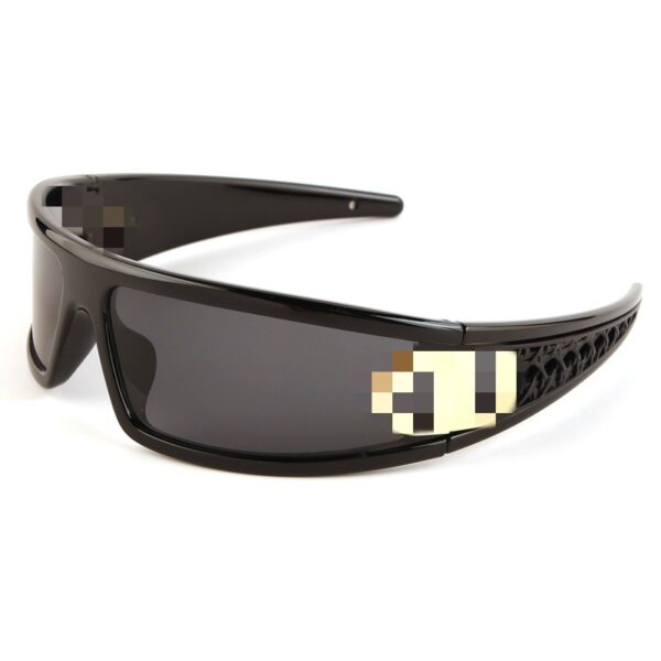 oly-9025800f54ac28b9143e254bac230c6f Wholesale 2025 new futuristic hairband sunglasses women's two-in-one sunglasses fashion hot girl high-end glasses men's