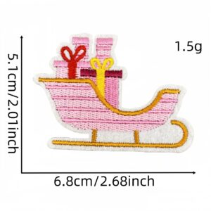 Pink cartoon cloth sticker 6#