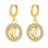 Wholesale 201 Stainless Steel 304 Stainless Steel Geometric Strawberry Butterfly Electroplated Golden Plated Casual Simple Style Streetwear Waterproof Non Tarnish Plating Earrings