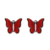 Wholesale Retro Sweet Colorful Butterfly Earrings - A Hot Selling Cross-Border Item on AliExpress; Simple, Versatile, Stylish, and Niche Earrings for Women