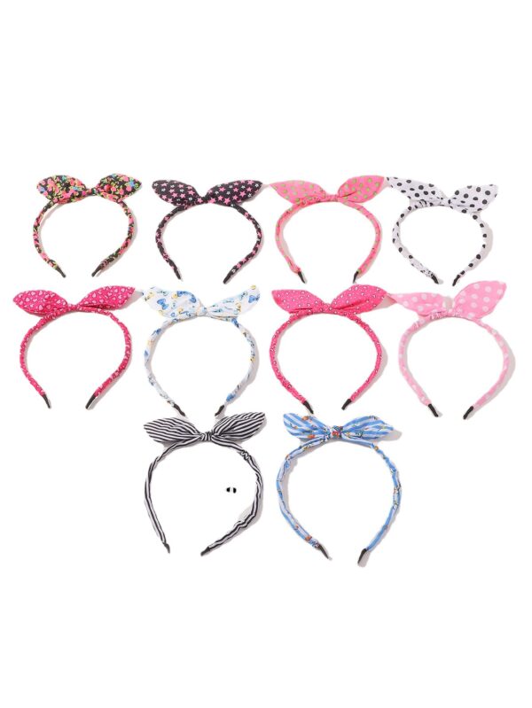 oly-9073aad8a1669061f22f4a5b99073e44 Wholesale Candy Color Sequin Bow Headband Cartoon Headband