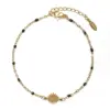 Wholesale Simple Style Sun Stainless Steel Enamel Plating Bracelets 1 Piece