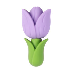 Purple 3d tulip