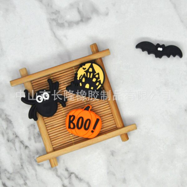 Wholesale Factory Wholesale Cross-Border Hot Selling Halloween Cartoon Teething DIY Food Grade Teether Silicone Beads Jewelry Accessories