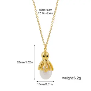 Octopus Necklace 12023_1