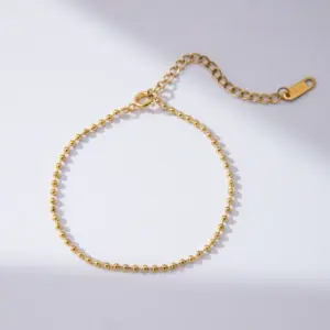 [2] Golden Ball Bead Chain