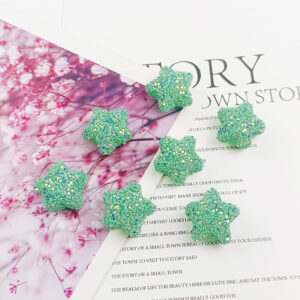 C10 Golden Mint Green-LP23 / 21MM straight hole (about 2.6 grams)