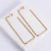 Wholesale PVD Coated 18K Gold Plated Fruit Stainless Steel Simple Style Waterproof Non Tarnish Earrings
