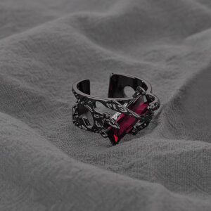Gun Black Lava Liquid Ring