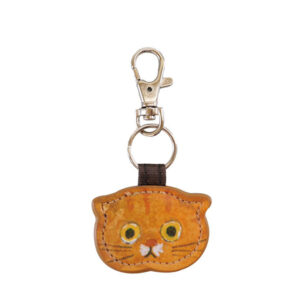 Orange cat (keychain)