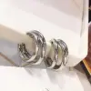 Wholesale 1 Pair Casual Streetwear Geometric Plating Titanium Steel Earrings