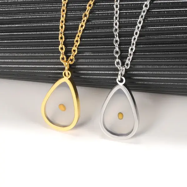 Wholesale 1 Piece Fashion Sun Mountain Stainless Steel Plating Pendant Necklace