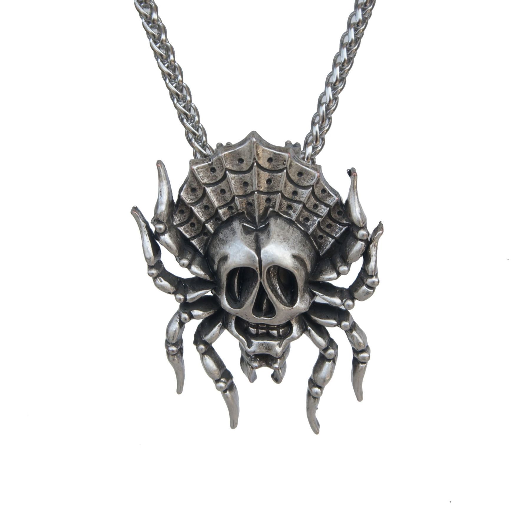 Wholesale Vintage Gothic Pendant Necklace Antique Sier Necklace for Women Fashion Jewelry