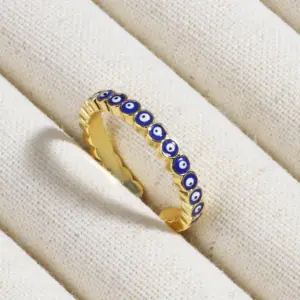 Royal Blue Full-Eye / Gold