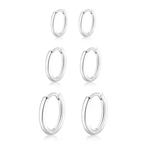 Steel Color 8/10/12mm 3 Pairs Set / (1.6mm Wire Diameter) 8mm 10mm 12mm 3 Pairs Set