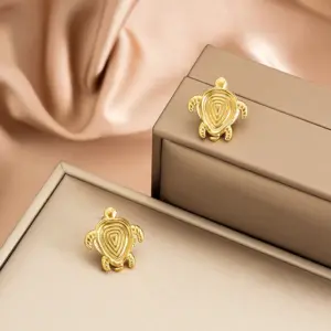 E1401-A (Gold Stud Earrings Pairs)