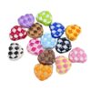 oly-9130aed0611f1f7aab3787ea5f9da4ad Wholesale Through-hole painted colored woven heart-shaped beads