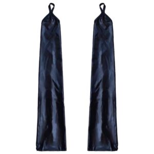 Black Hook-Finger Gloves