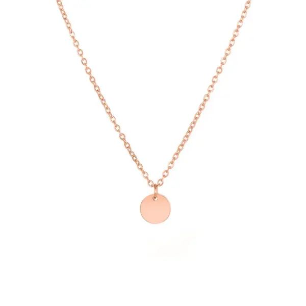 oly-915cf540693c7faf6fc2926993d31c2d Wholesale PVD Coated 14K Gold Real Gold Plated Geometric Stainless Steel Fashion Waterproof Non Tarnish 304 Stainless Steel Necklace