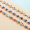 Fashion New Copper Gold-plated ipping Oil Devil's Eye Bracelet
