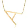 Stainless Steel Fashion Polishing Letter Necklace