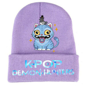 Purple-1 / Knitted hat