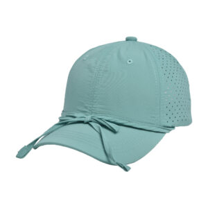 Cyan-children's bow quick-drying mesh cap / free size -50-54cm