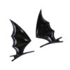 oly-91d642319f818617606630547be68d1d Wholesale Selling Headwear Bat Hairpin Hair Hoop Set Little Devil Leather Aessories Festival Party Props Hair Aessories