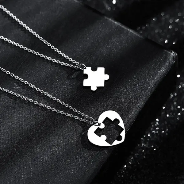 Wholesale Fashion Heart Shape Stainless Steel Polishing Pendant Necklace