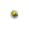 Wholesale 10pcs Yellow Bee Acrylic Beads