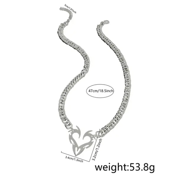 Wholesale Jewelry Simple Style Classic Style Solid Color 304 Stainless Steel Stainless Steel Necklaces