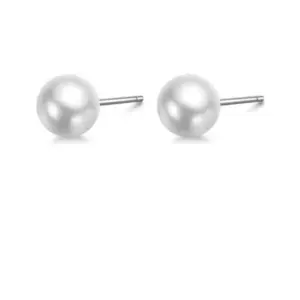 925 Ear-Caring Pearl Stud Earrings Color Retention