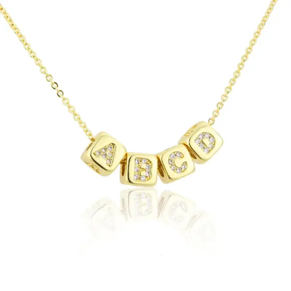 New 26 English Alphabet Necklace