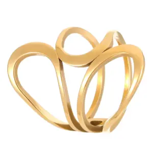 26 18K Real Gold Hollow K-379