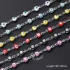 Wholesale Ethnic Style Classic Style Artistic Devil's Eye Heart Shape Simple 304 Stainless Steel Bracelets In Bulk