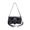 Wholesale Hot Girl Rivet Personalized Shoulder Bag Underarm Baguette Women's Bag