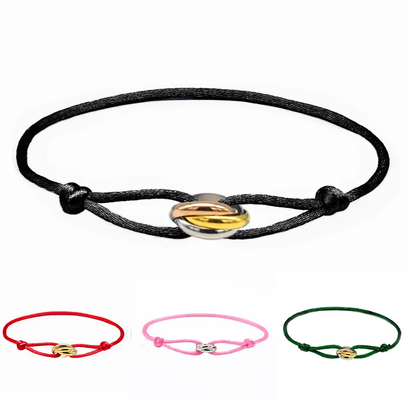 Wholesale Vintage Style Solid Color Stainless Steel Plating Bracelets