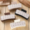 oly-922387216883ebbe3ad40ddcf90ed0a6 Wholesale white leather square hair hairpin Hair Clips