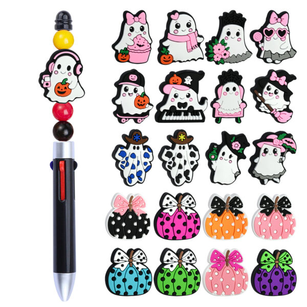 oly-922daaf2a3018d4d9e7e4b1ab0850f50 Wholesale Halloween series of colorful beads